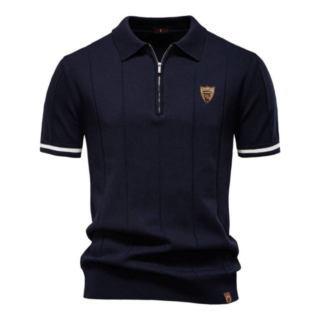 Polo Uomo in Maglia Seta