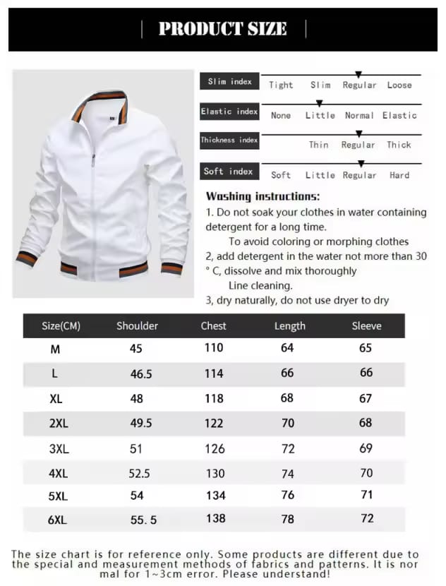 Giubbotto trench estivo da uomo Bolgi, bianco con colletto alto e dettagli a righe, indossato su outfit casual.